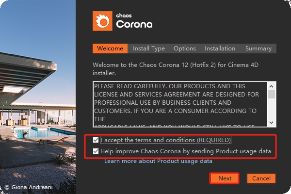 Corona  for C4D安装教程步骤