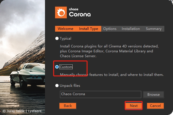 Corona  for C4D安装教程步骤