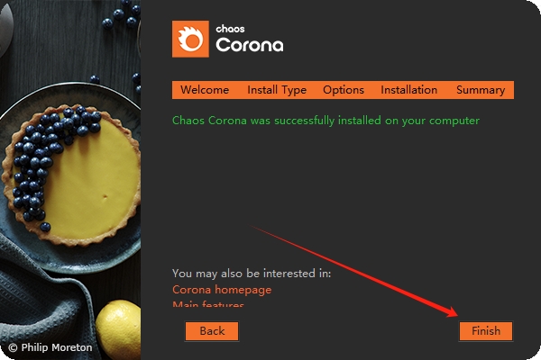 Corona  for C4D安装教程步骤