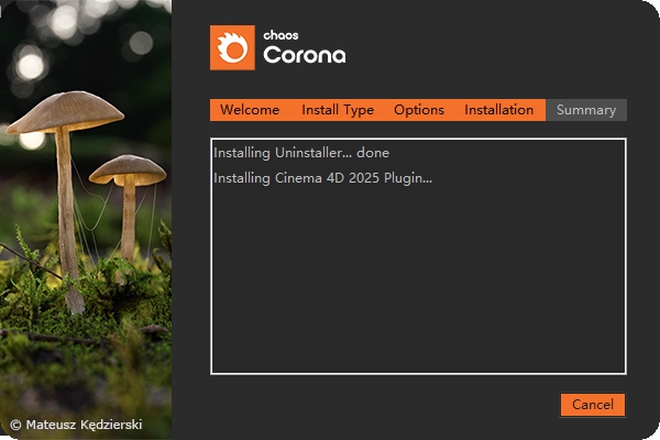 Corona  for C4D安装教程步骤