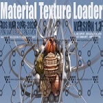 Gumroad-Material Texture Loader v1.830 for 3dmax2016-2025最新版