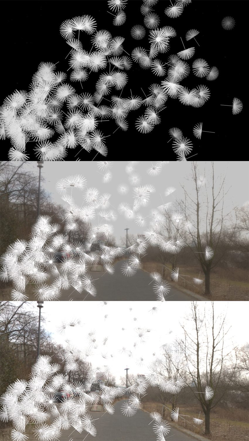 3DMax的PF粒子模拟蒲公英飞散的动画调节讲解