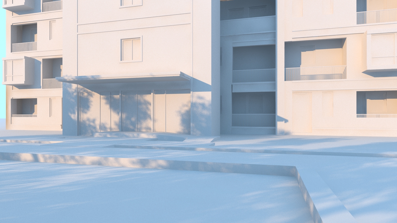 3DMax VRay3.6建筑动画制作过程演示