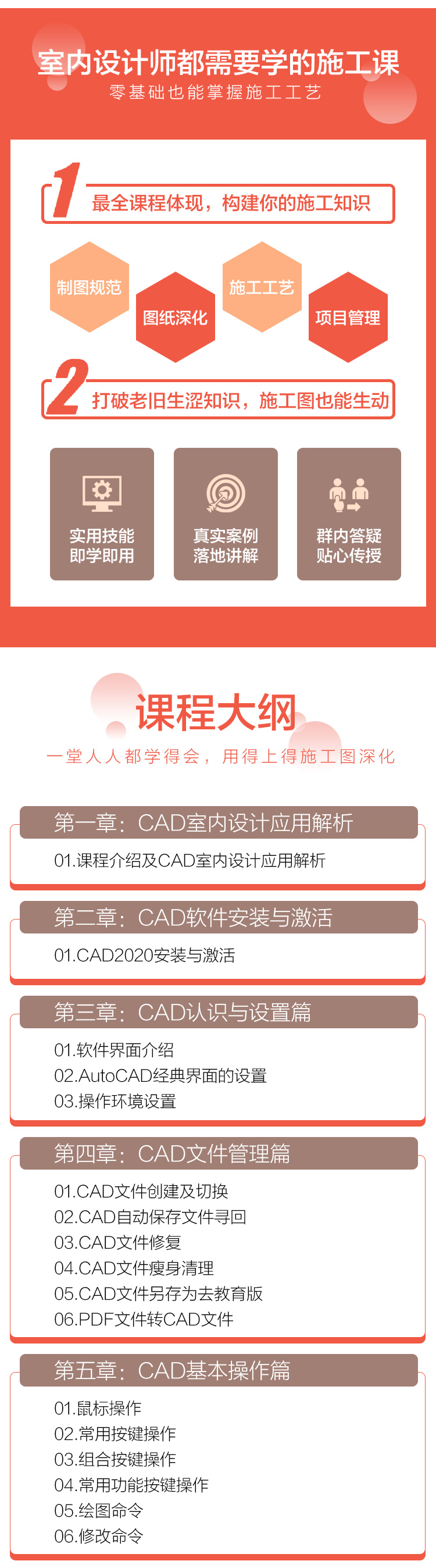 CAD2020施工图软件应用技巧视频教程