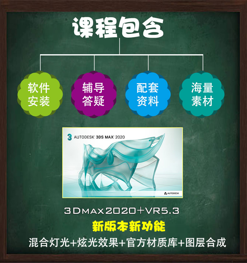 VRay5.0写实渲染高级视频教程