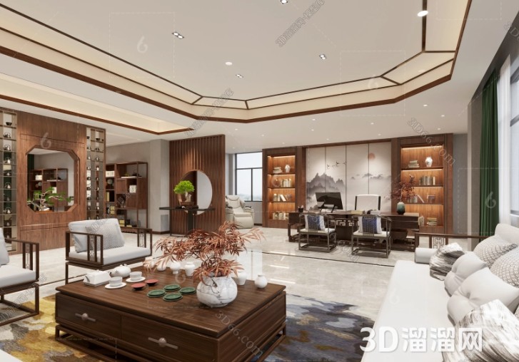 中式办公室设计,打造别样文化氛围 中式办公室设计,打造别样文化氛围
