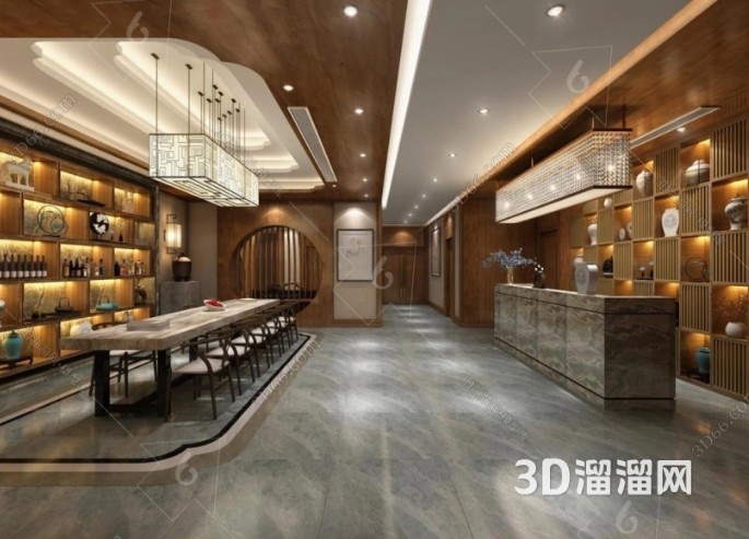 融合传统与现代,打造新中式会所设计 融合传统与现代,打造新中式会所设计