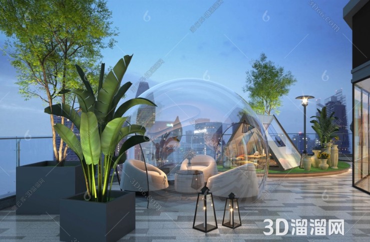 顶楼天台要怎么设计装修比较好?设计装修方法介绍-3d溜溜网
