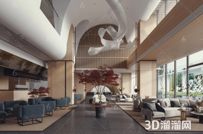 现代商业空间设计趋势及未来发展方向-3d溜溜网