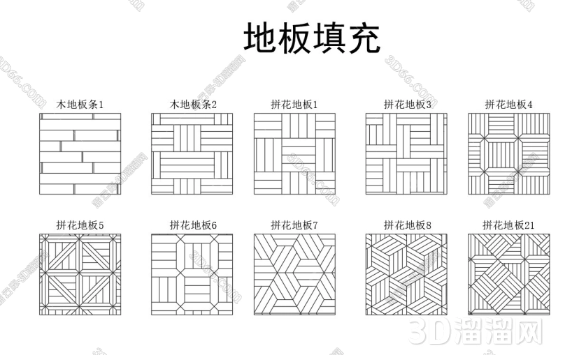 什么是CAD地面填充图纸？如何选择调整CAD地面填充?