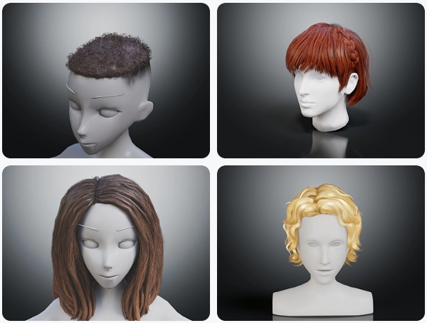 在制作3D游戏人物时遇到困难了吗？这些3D人头模型素材软件可以帮你解决问题！