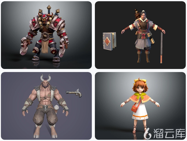 设计顶级游戏必备!超逼真的3D游戏人物模型素材软件,让你的游戏更加炫酷! 设计顶级游戏必备!超逼真的3D游戏人物模型素材软件,让你的游戏更加炫酷!