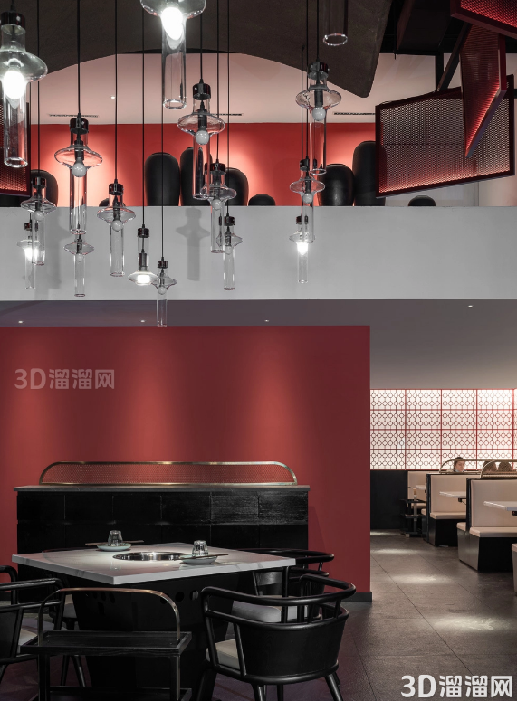 暗黑风火锅店,古典与现代交织—壹·火锅设计案例 暗黑风火锅店,古典与现代交织—壹·火锅设计案例