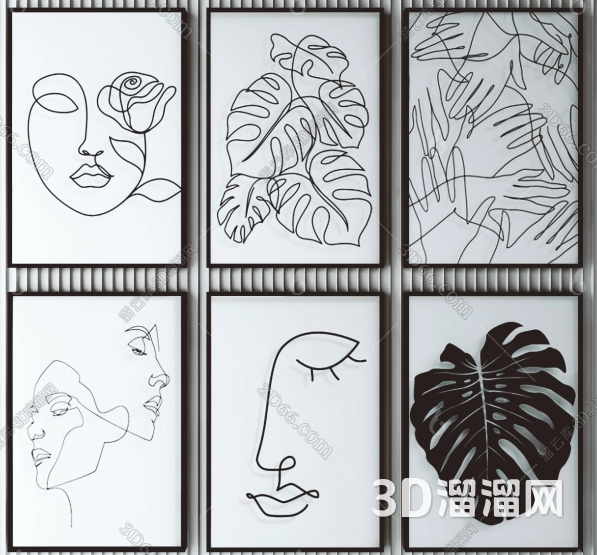客厅常见的四种挂画类型 客厅常见的四种挂画类型