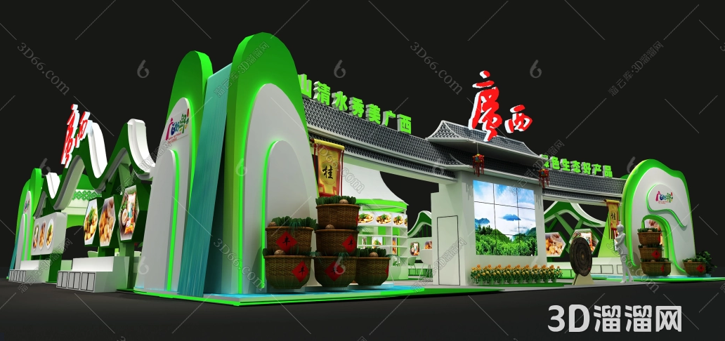 茶博会展厅模型设计：展现茶文化的艺术之旅