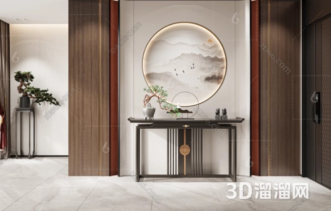 融合传统与现代,中式玄关设计灵感尽显华美 融合传统与现代,中式玄关设计灵感尽显华美