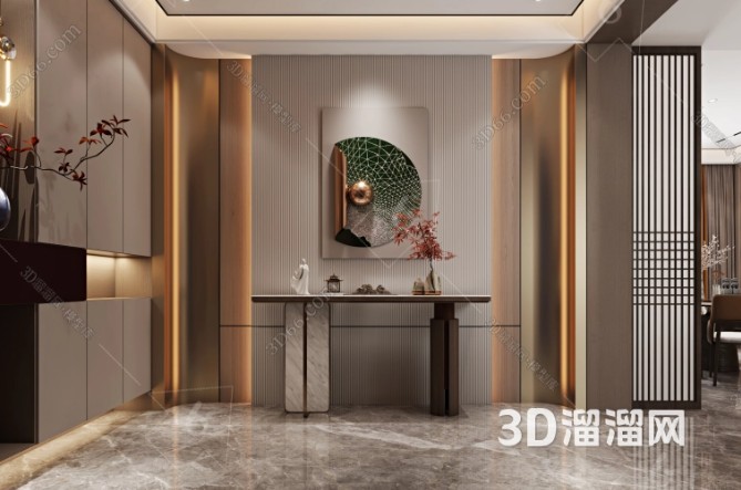 融合传统与现代,中式玄关设计灵感尽显华美 融合传统与现代,中式玄关设计灵感尽显华美