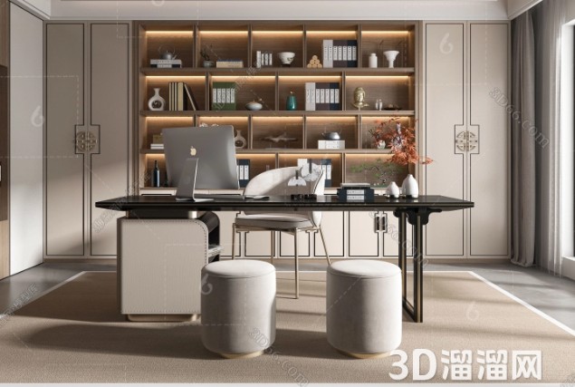 中式书房设计灵感,打造古朴典雅的学习空间 中式书房设计灵感,打造古朴典雅的学习空间