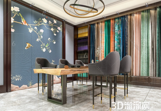 窗帘展厅模型:设计师的创意探索与客户沟通工具 窗帘展厅模型:设计师的创意探索与客户沟通工具