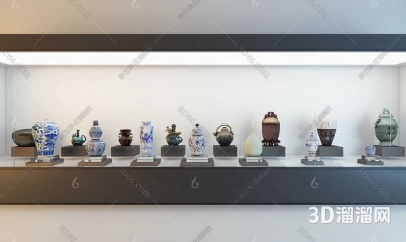 瓷器展厅模型:展现瓷器之美的艺术空间 瓷器展厅模型:展现瓷器之美的艺术空间