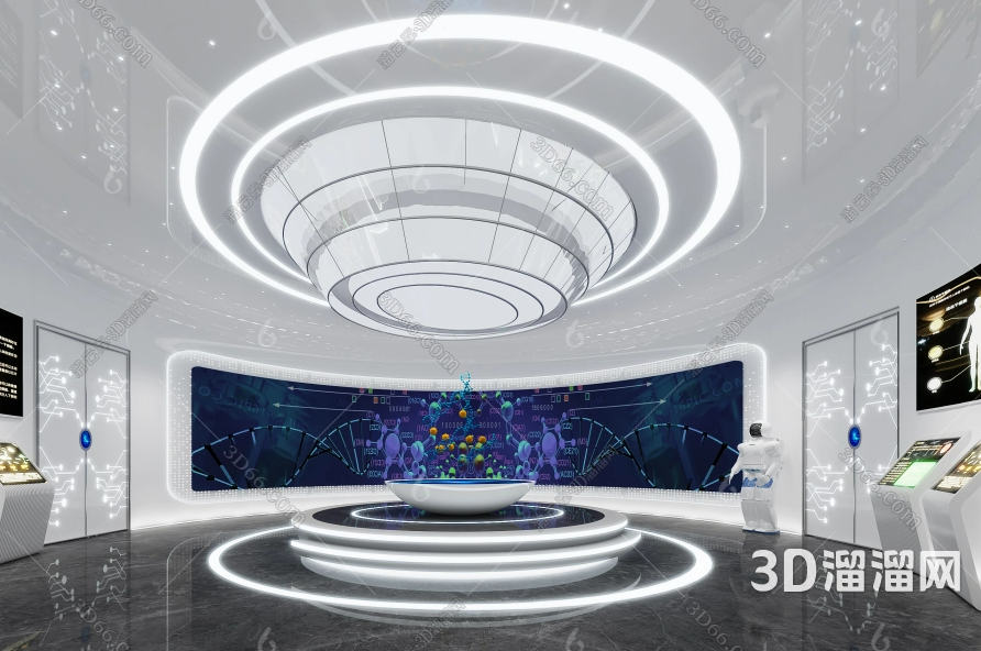 探索未来科技的魅力，打造沉浸式3D科技展厅