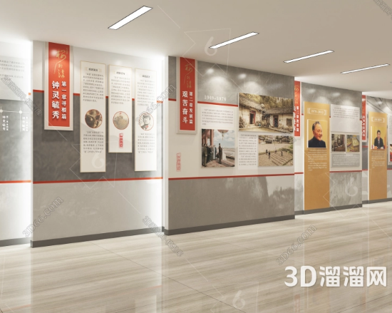 3D文化展厅效果图:让艺术与文化跃然眼前! 3D文化展厅效果图:让艺术与文化跃然眼前!
