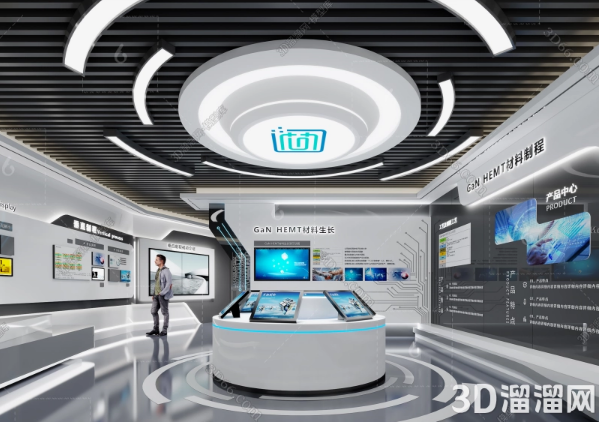 如何打造令人惊艳的3D现代展厅空间？