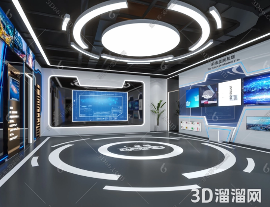 如何打造令人惊艳的3D现代展厅空间？