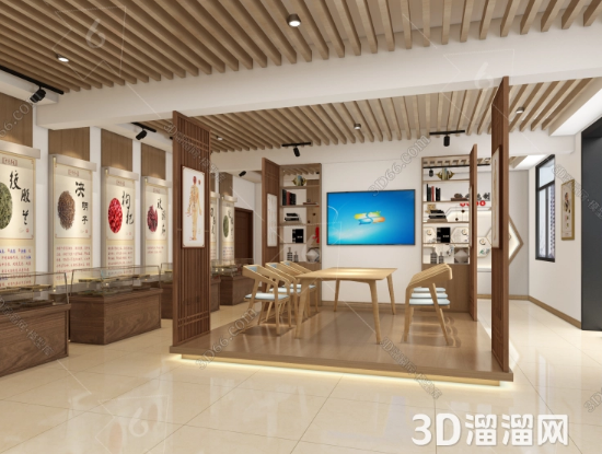 如何在3D茶室展厅中营造出独特的品茗环境？