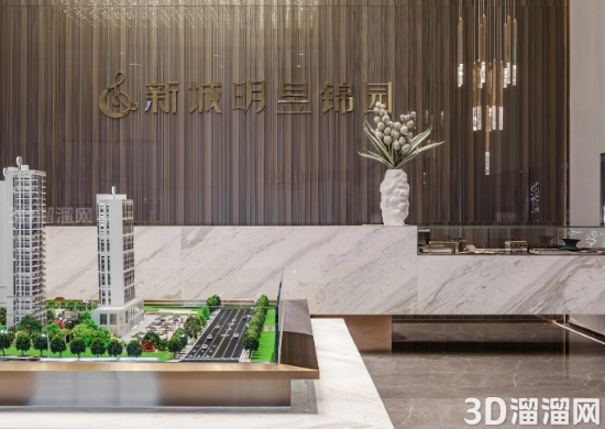 BVLGARI华丽绮梦,规则与不规则的平衡之美:新城明昱锦园售楼处设计案例 BVLGARI华丽绮梦,规则与不规则的平衡之美:新城明昱锦园售楼处设计案例