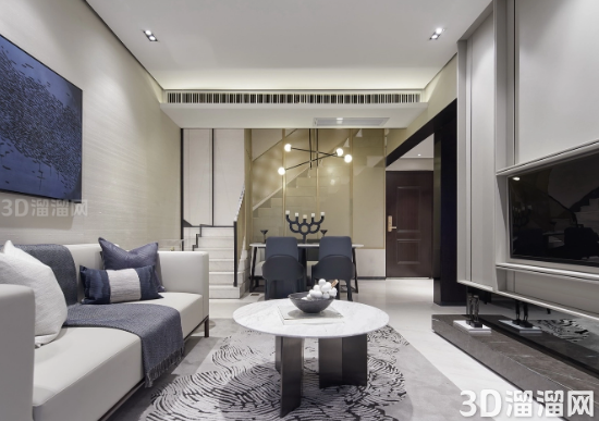 HBA作品|现代极简·不落俗的高级与质感:丽景公馆复式样板房设计案例 HBA作品|现代极简·不落俗的高级与质感:丽景公馆复式样板房设计案例