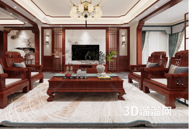 红木家具选购要看哪些方面?-3d溜溜网