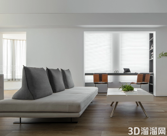 135㎡的实用主义极简居所:西安御府观澜住宅设计案例 135㎡的实用主义极简居所:西安御府观澜住宅设计案例