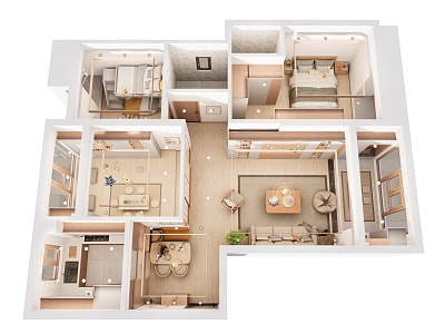 SU模型贴纸素材:溜云库带你打造个性化的3D作品 SU模型贴纸素材:溜云库带你打造个性化的3D作品