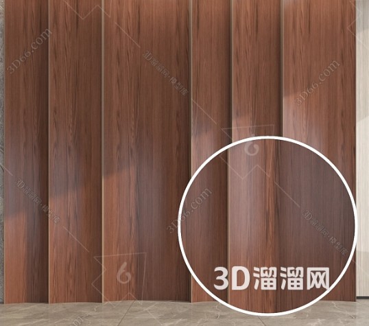 如何通过材质的对比来划分不同的区域？