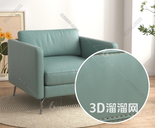 如何为3D模型制作高质量的皮革材质？
