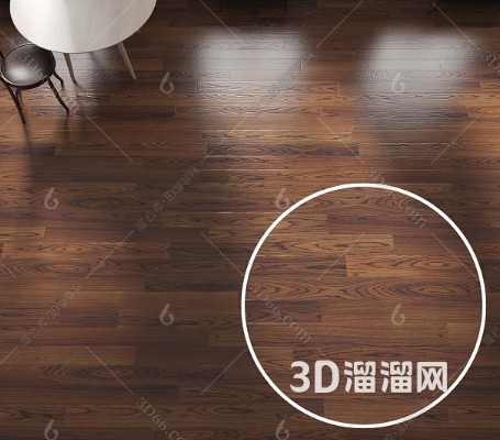 如何为地板材质创建不同的光泽效果