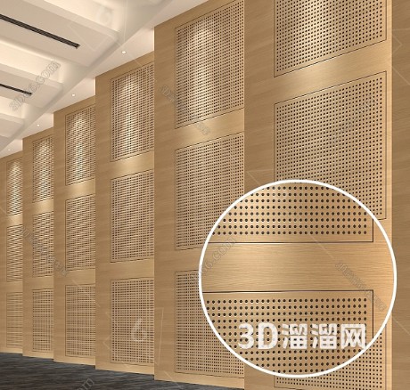 木丝吸音板特点及安装方法介绍-3d溜溜网