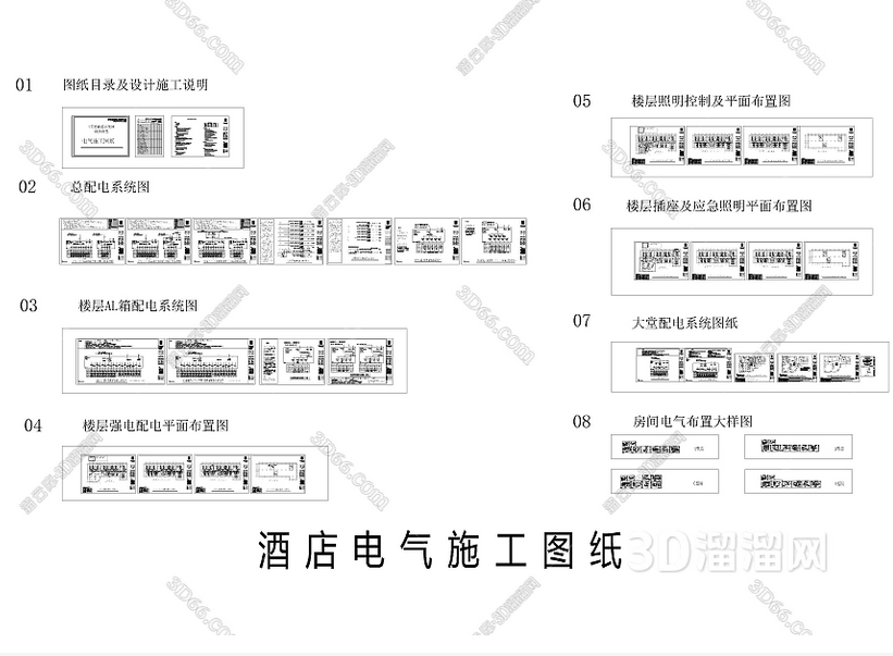 施工图电气图纸怎么看？