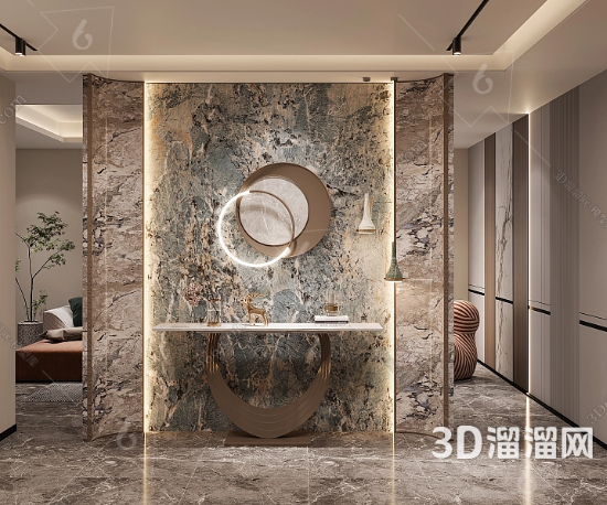 房间对门怎么设计灯具？