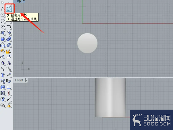 Rhino中怎样将曲线映射到曲面? Rhino中怎样将曲线映射到曲面?