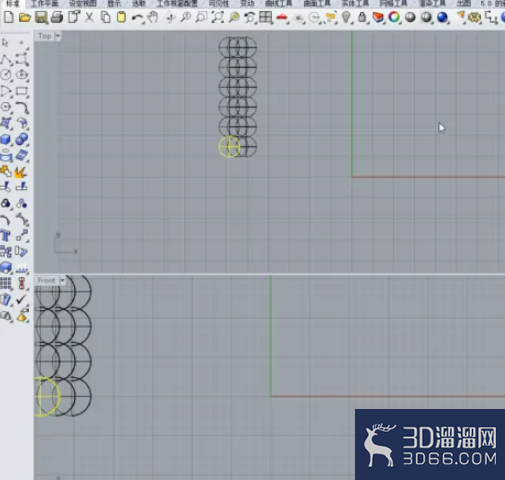 rhino（犀牛）中怎样进行矩形阵列