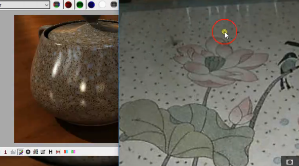调节水磨石材质参数方法