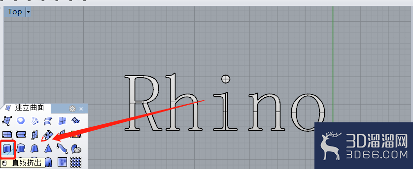 Rhino中怎样绘制三维字体? Rhino中怎样绘制三维字体?