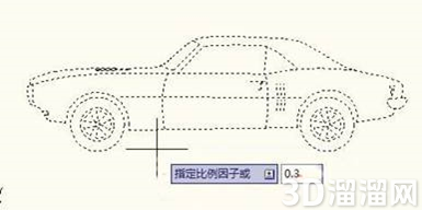 CAD将图纸缩小的方法