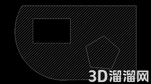 CAD怎么对填充图案进行修剪？