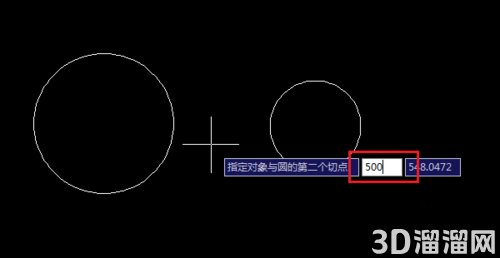 CAD怎么在一个圆上绘制内外两个圆? CAD怎么在一个圆上绘制内外两个圆?