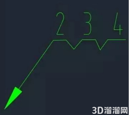 CAD中多重引线的应用 CAD中多重引线的应用