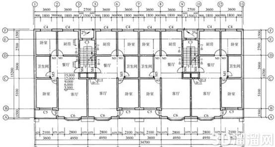 CAD建筑平面图重点讲解 CAD建筑平面图重点讲解