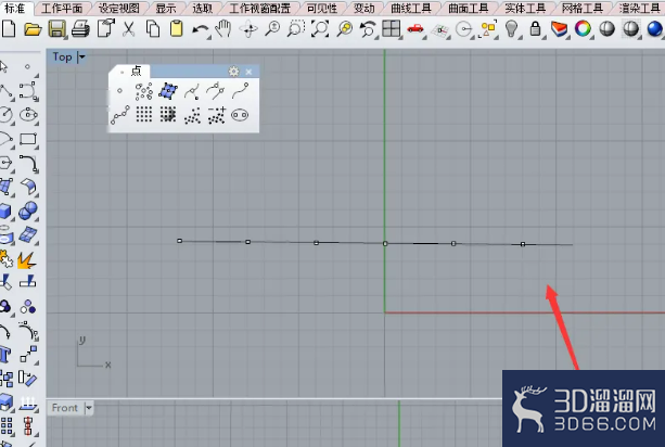 rhino犀牛建模曲线的等分 rhino犀牛建模曲线的等分